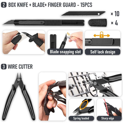 3D Printer Tools Kit Essential, Printing Kit, Tool Finishing