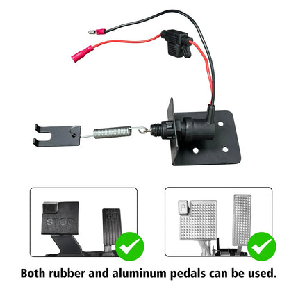 Golf Cart Turn Signal Kit for Club Car Precedent and Tempo,9-Pin Plug Black