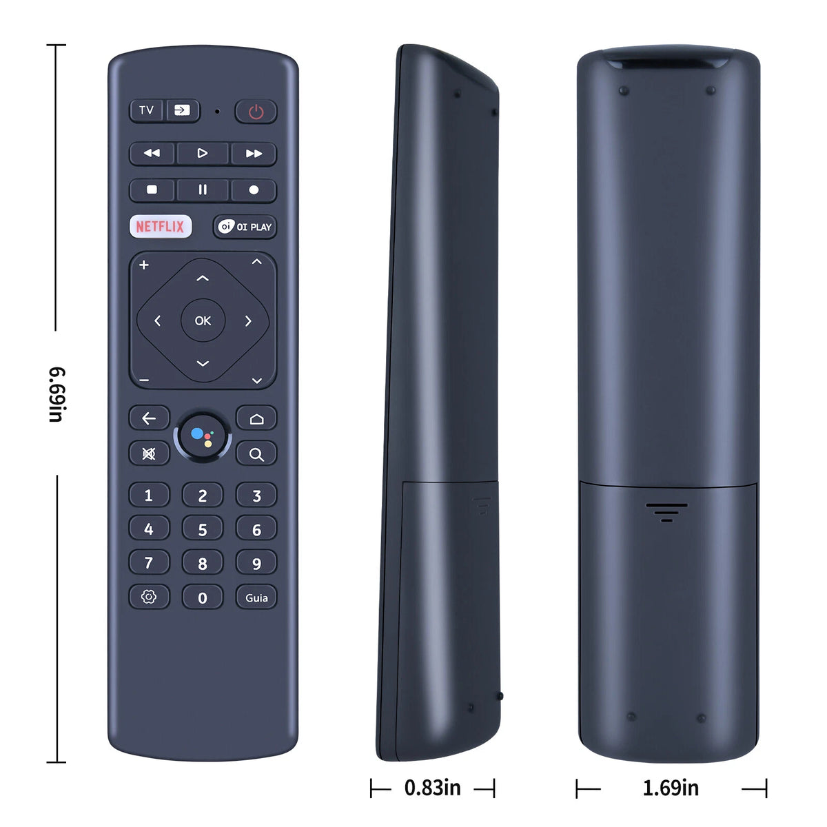 Remote Control For Elsys ETRI02 Streaming Box 4K with Google Assistant