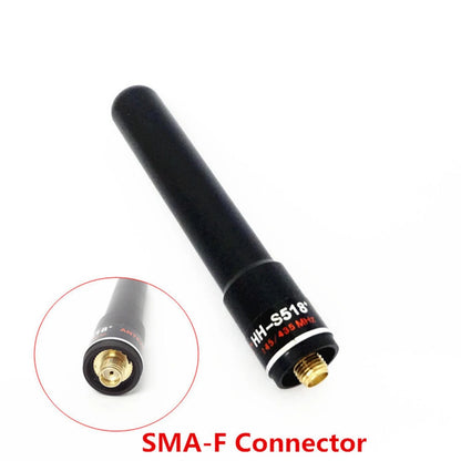 8cm/3" Length 145/435MHz UV Dual Band High Gain Walkie Talkie SMA-Female Antenna