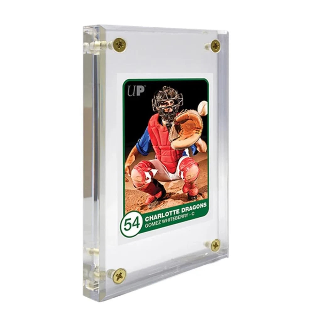 Ultra PRO Lucite Brik 1″ Screwdown – Clear Acrylic Trading Small, Team Colors