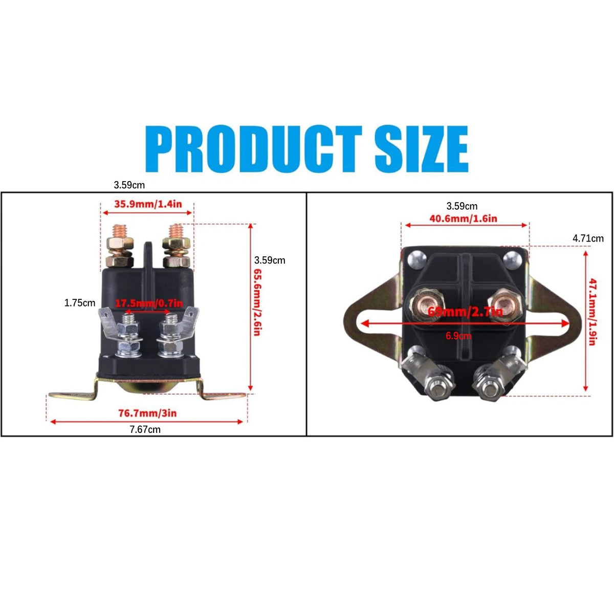 435-103 Starter Solenoid For AYP For Husqvarna For Snapper Lawn Mower Replace