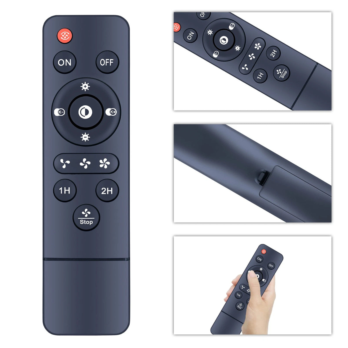 Remote Control For EINRZi Low Profile Ceiling Fan with Lights YB-460