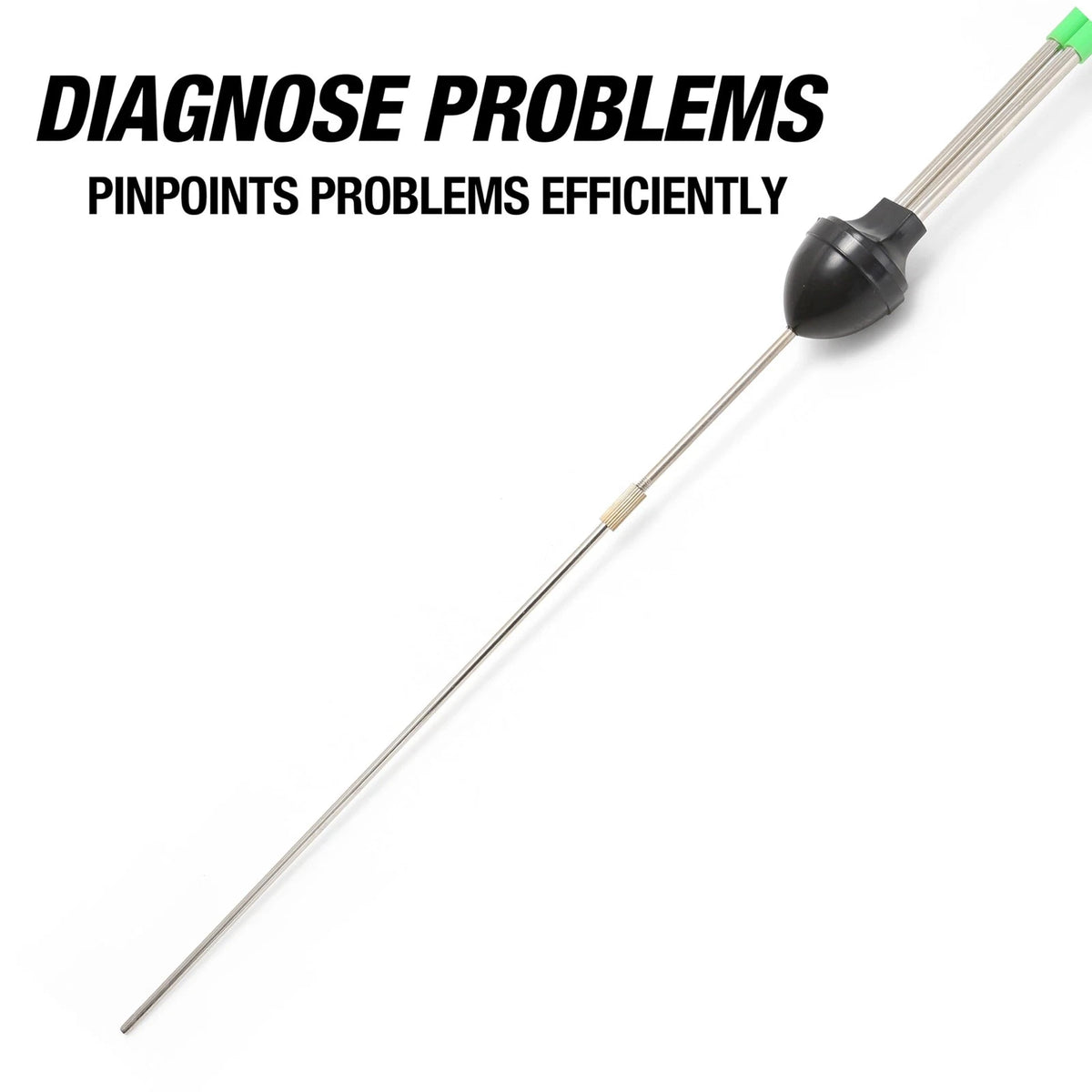 OEMTOOLS 25210 Mechanic's Stethoscope, Diagnose Engine Noise, One Size, Green