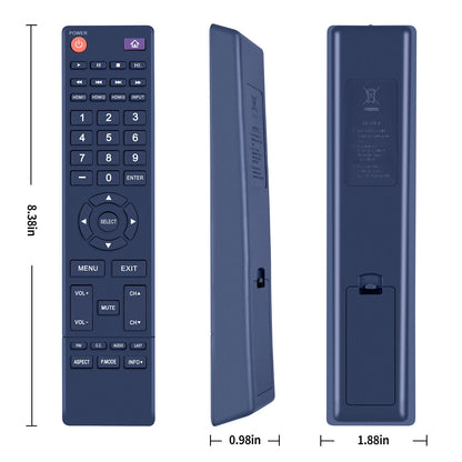 Remote Control For Hitachi TV LE32E6R9 LE50A6R9A LE32A509 LE39A309 LE43A509