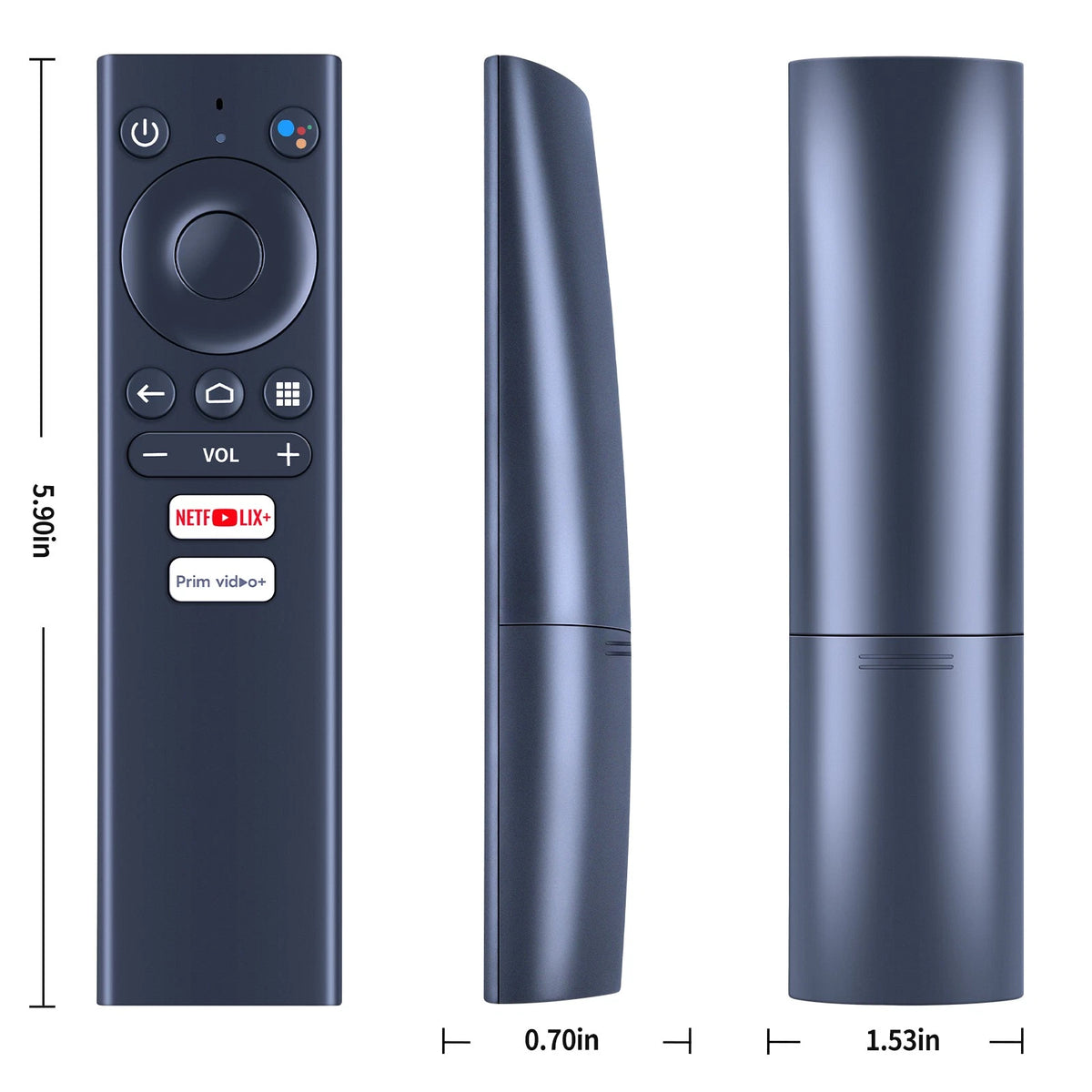 Remote Control For STRONG LEAP-S1 4K Ultra HD Android TV Box with Voice -Black