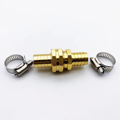 Garden Brass Mender End Repair Kit Hose 3/4" Male Female 3 Pack Quick Connector