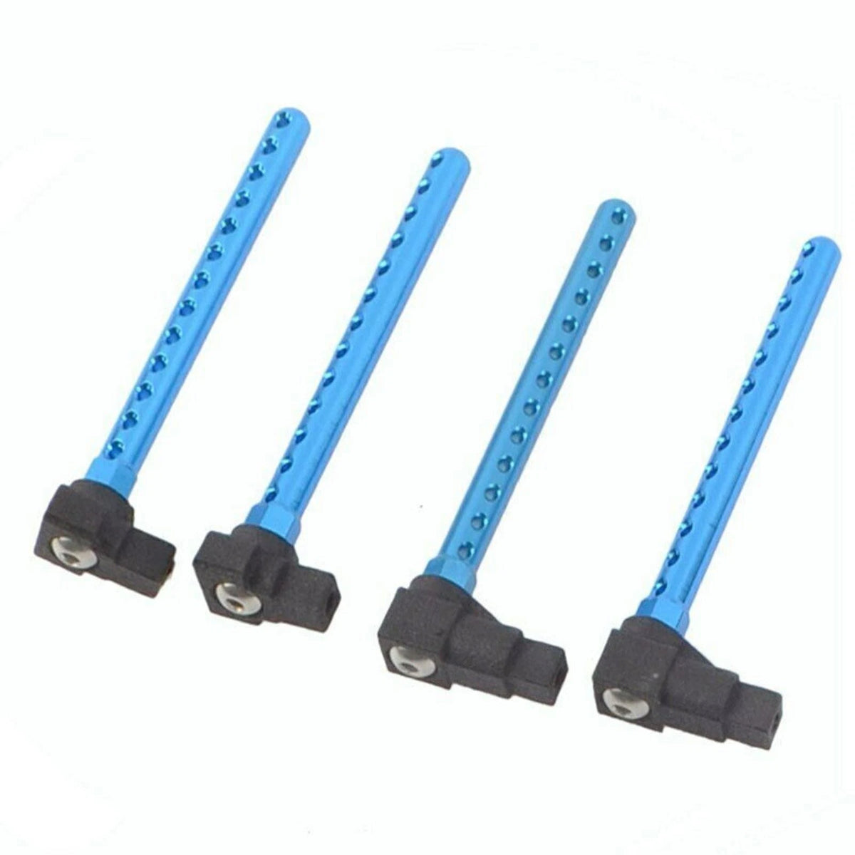 4pcs Aluminum Alloy Body Posts Mount for Tamiya TT-01 TT01 1/10 RC Car Upgrade]