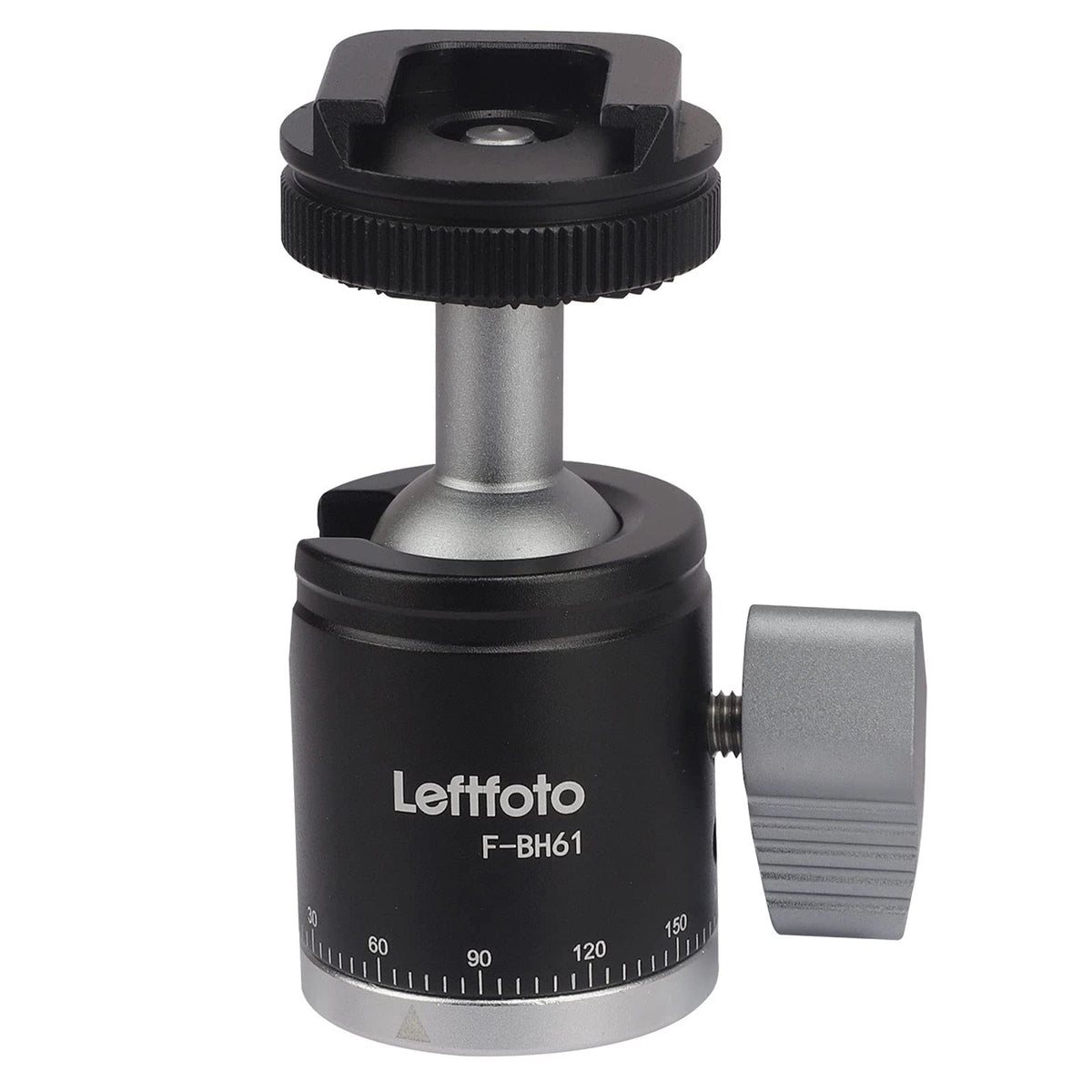 Camera Tripod Mini Ball Head Adapter 360 Degree Rotatable Pan 90°Tilt Black