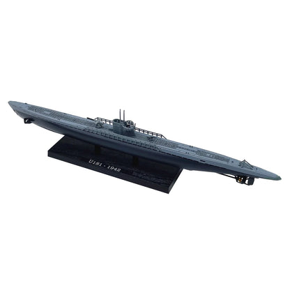 1/350 1942 WWII Germany U181 Navy Submarine Model Alloy Military Diecast Craft