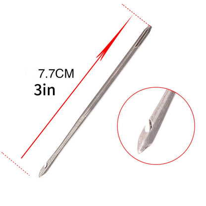 Leather Sewing Awl Set Shoes Repair Punch Stitching Needle Alloy+Copper