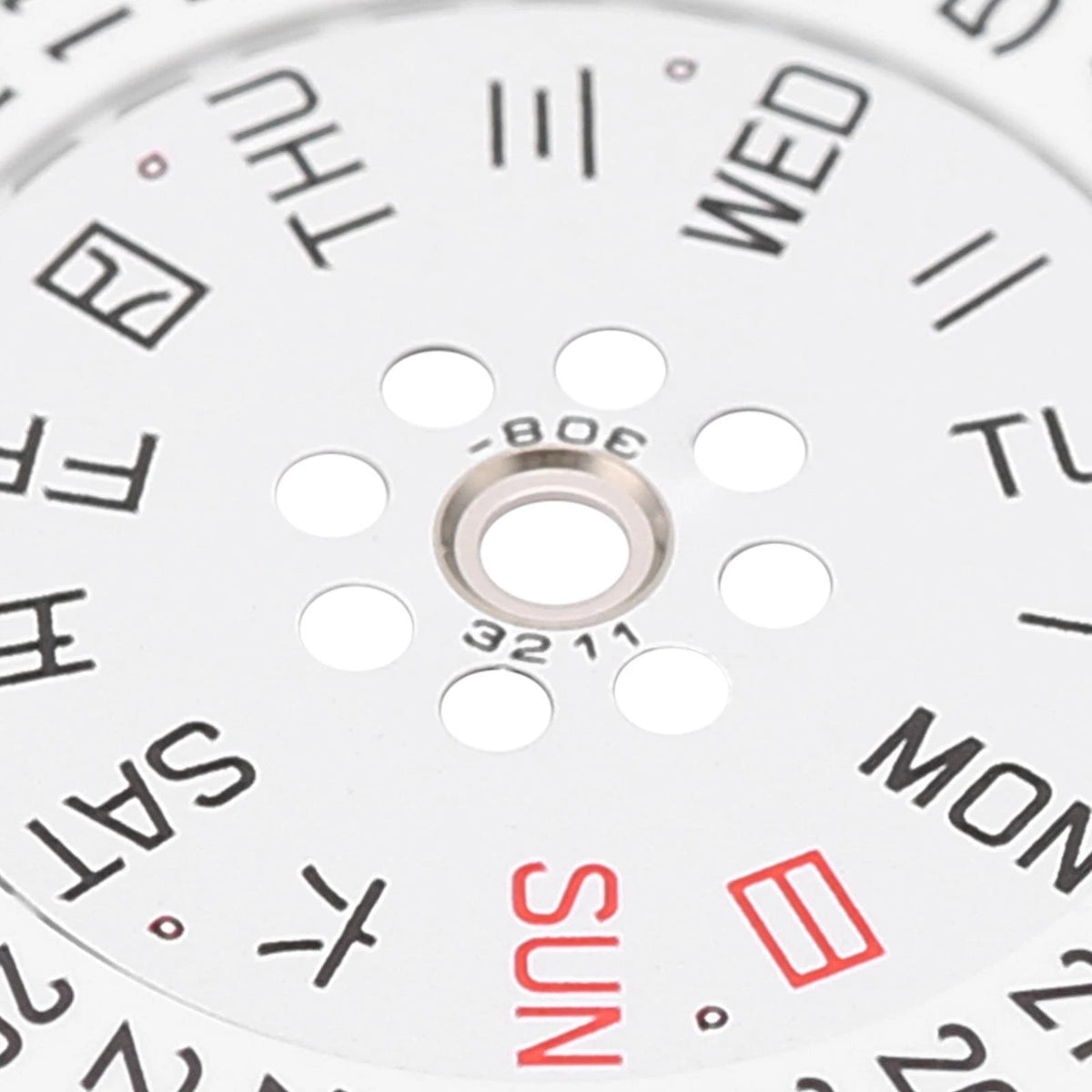 Watch Movement Week Calendar Dial Movement Spare Part For 8200 8205 Movement
