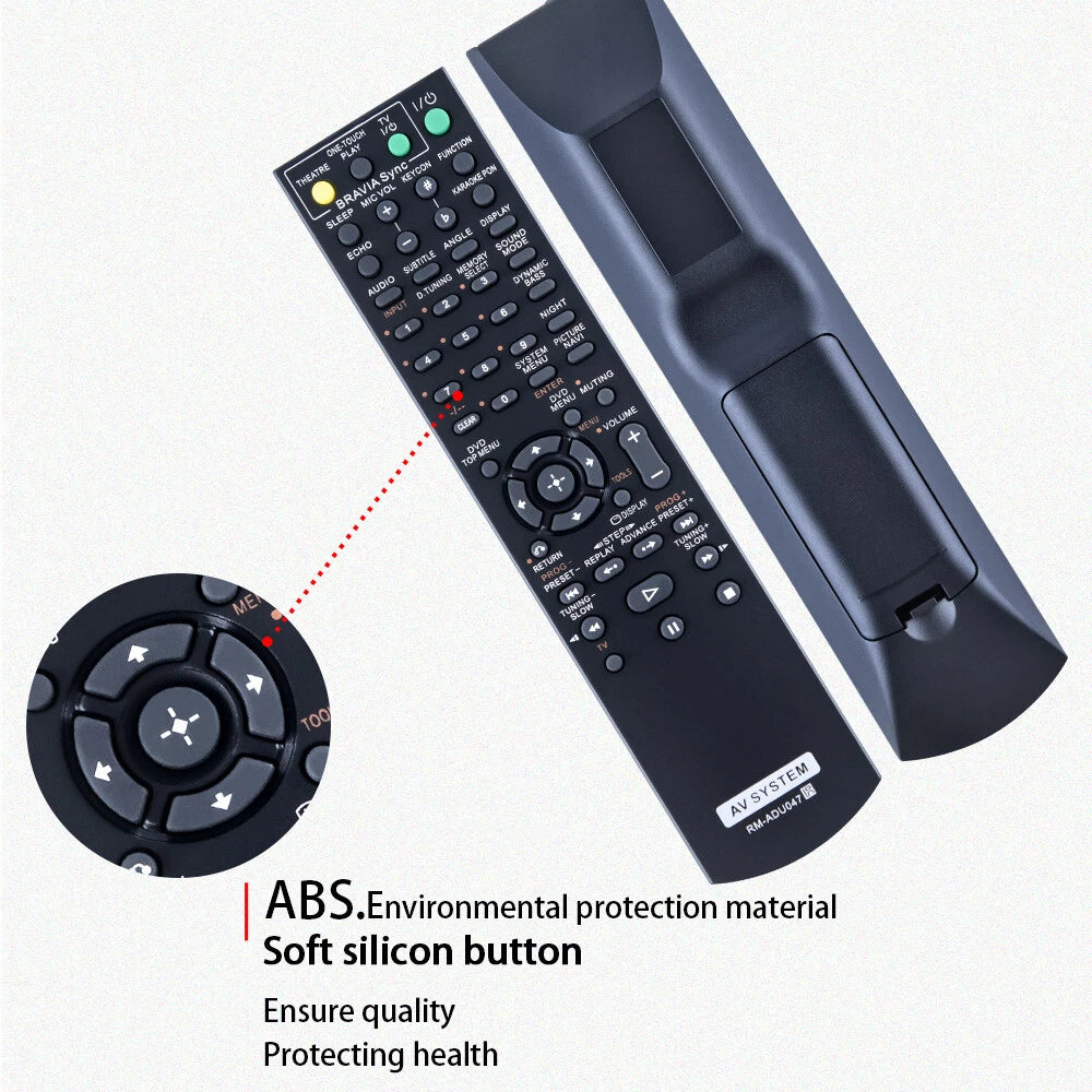 RM-ADU047 Remote Control For Sony DVD Home Theater AV System DAV-DZ810 DAVDZ340K