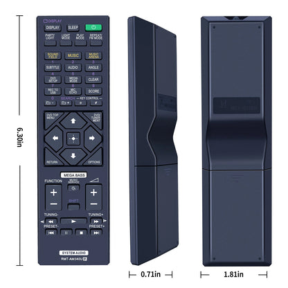 RMT-AM340U Remote Control For Sony Audio MHC-V90DW SA-V90DW MHCV90DW
