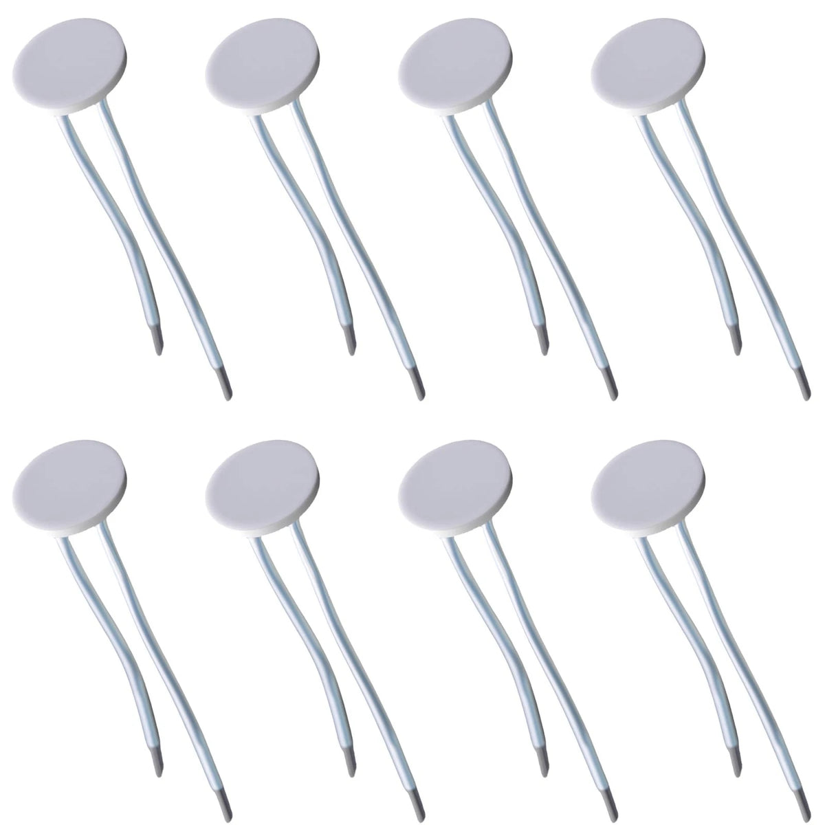 8-pack Ceramic Coil Replacement Compatible with Pufc0-1.25mm Thickness