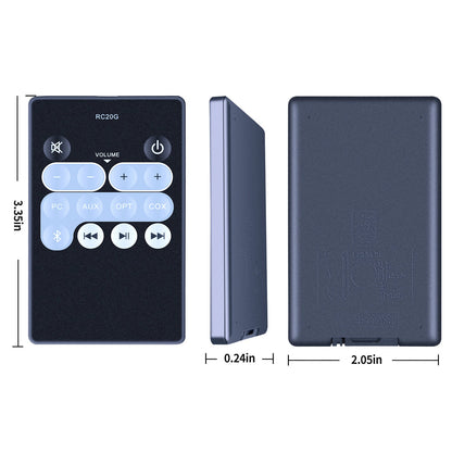Remote Control For Edifier RC20G R1850DB Active Bluetooth Bookshelf Speakers