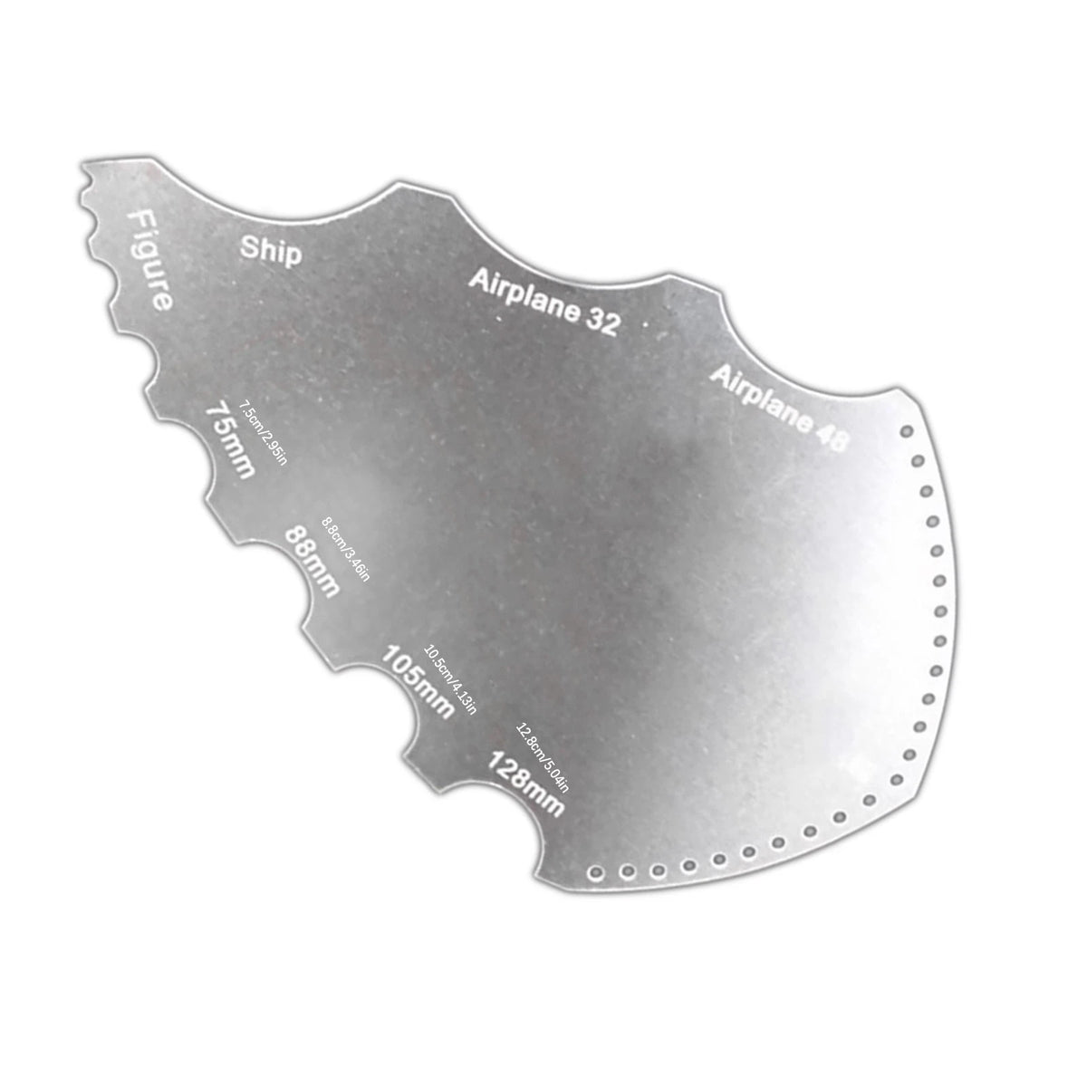 304 Stainless Steel Line Scraper Convenient For DIY Military Model Aircraft