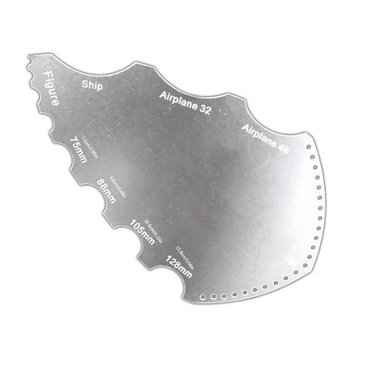 304 Stainless Steel Line Scraper Convenient For DIY Military Model Aircraft