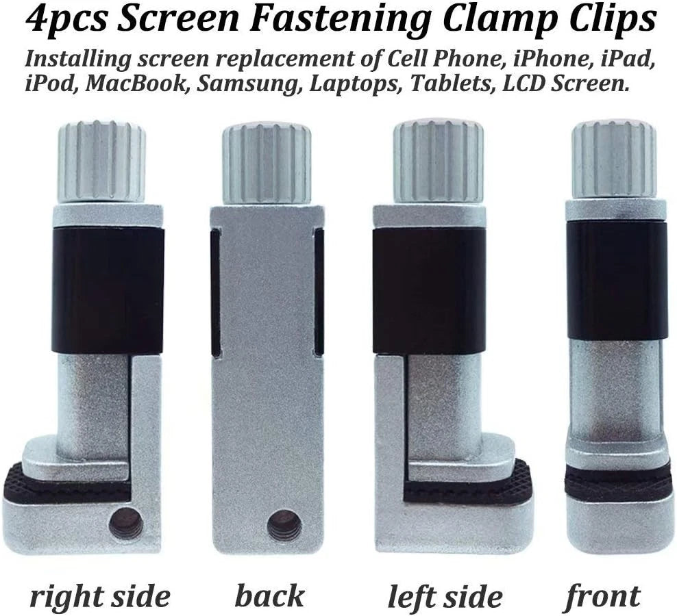 Phone Repair Clamp 4pcs for Screen Repair, Metal Clamps-regular Pack