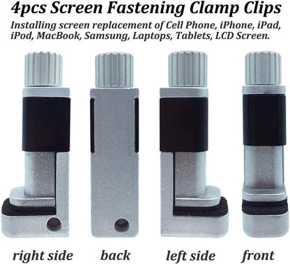 Phone Repair Clamp 4pcs for Screen Repair, Metal Clamps-regular Pack