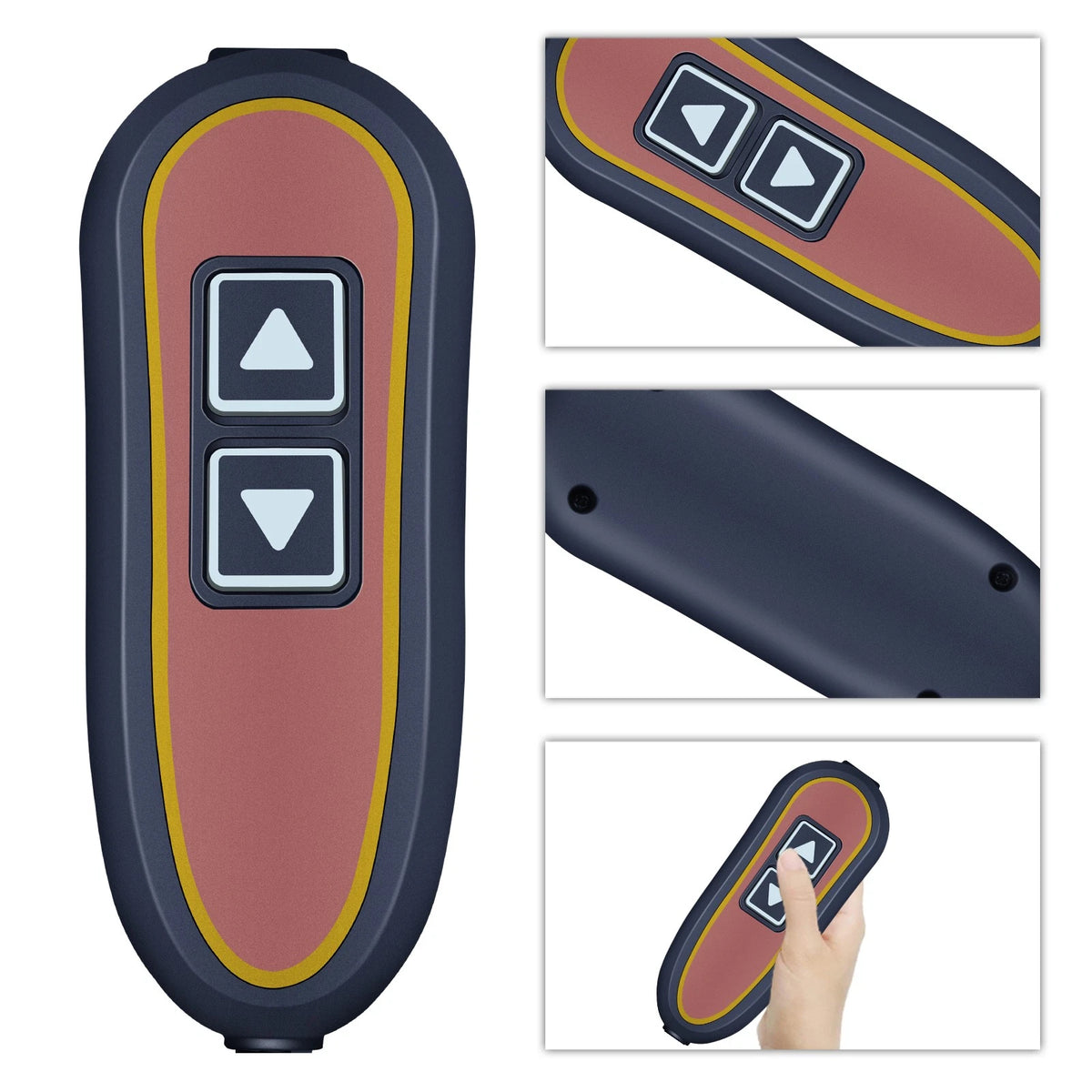 For Golden 2 Button 5 Pin Power Recliner Lift Chair Remote ZK1200-HC