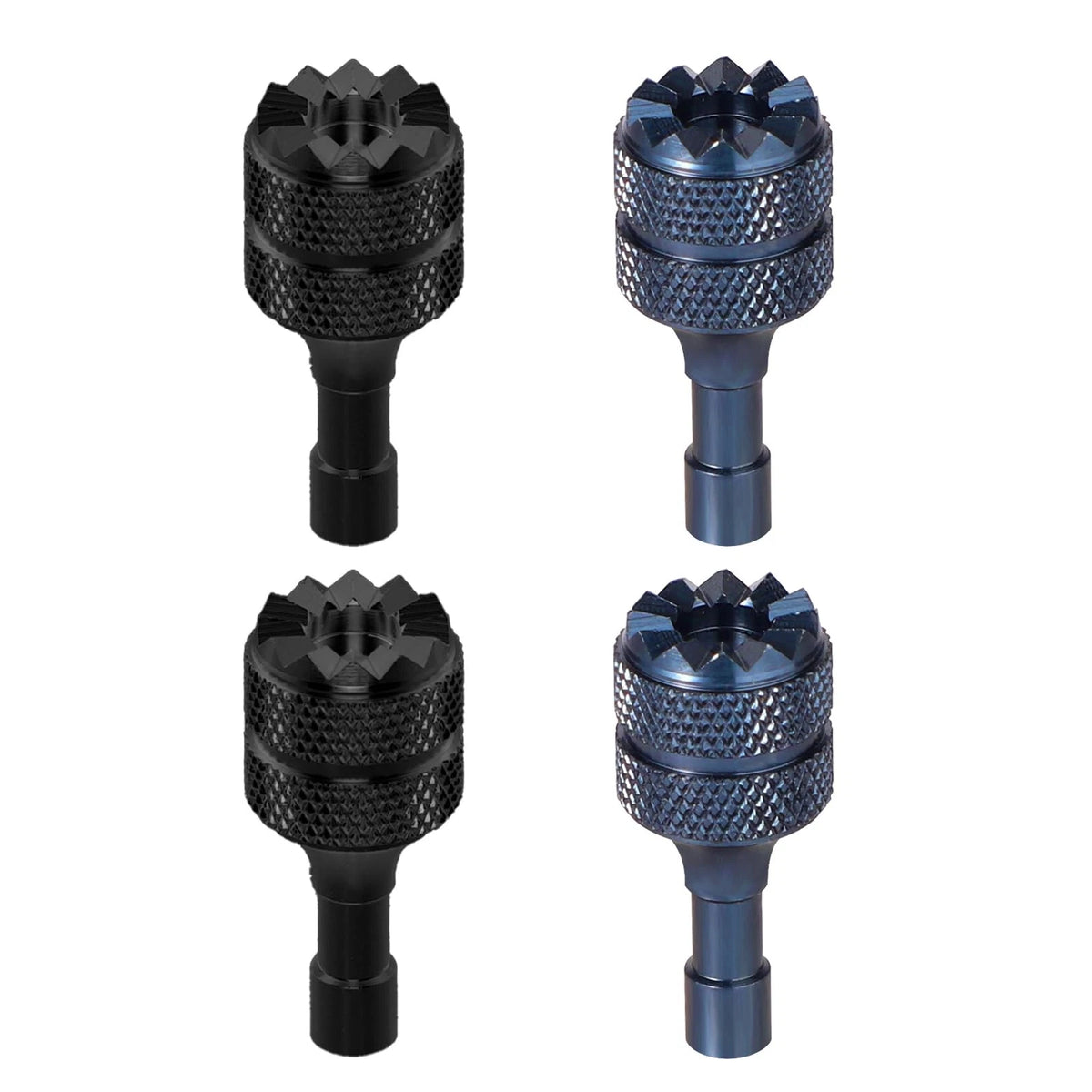 NQEUEPN 4pcs Detachable Drone Stick Controller 0.72x0.32 inch, Blue, Black