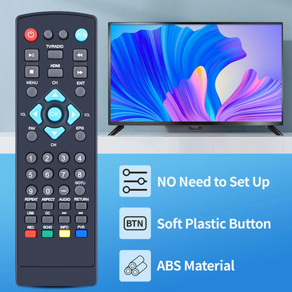 Remote Control For iView 3300STB ATSC Converter Box