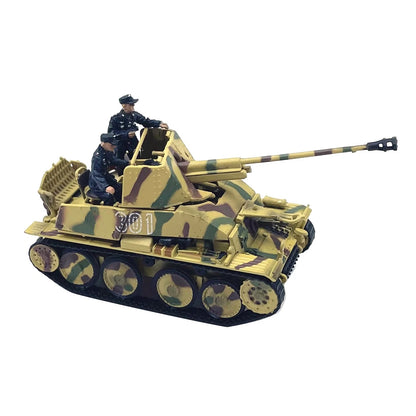 1/72 Scale German Sd. Kfz. 139 Marder III Tank Finished Model Toys Decor