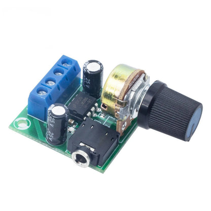 2* Adjustable Volume LM386 Mini Audio Power Amplifier Board DC3~12V Module D