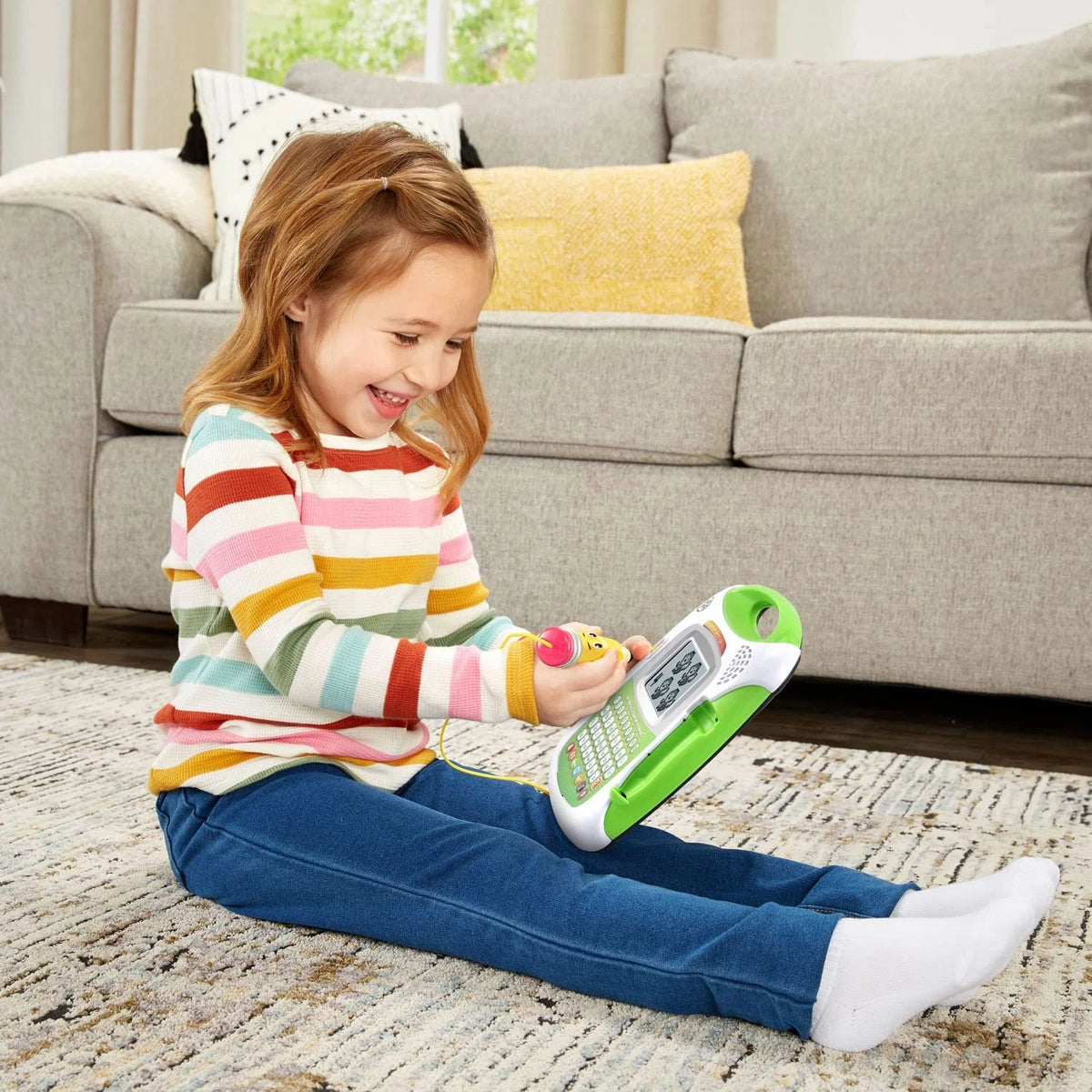 LeapFrog Mr Pencil's Scribble Write and Read, Green 7.7" x 8.6" x 2",