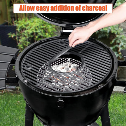 QuliMetal Round Grill Grate 19.5" for Akorn Kamado Ceramic Grill, Pit 19.52''