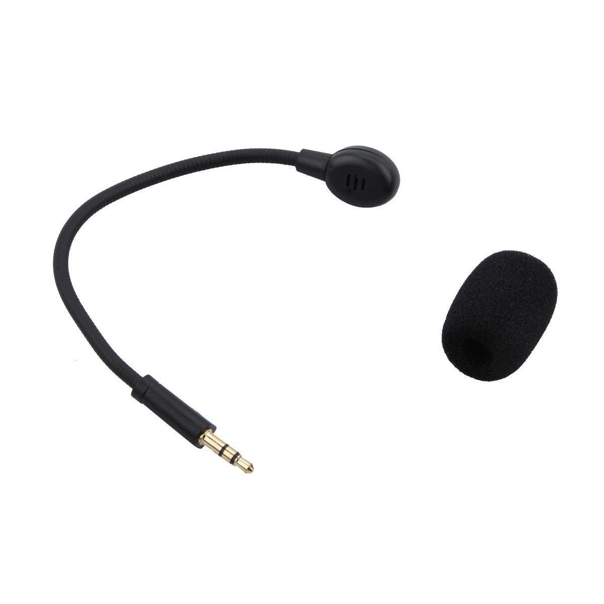 Black Replacement 3.5mm Microphone Mic for Logitech G PRO X Headset Headphone