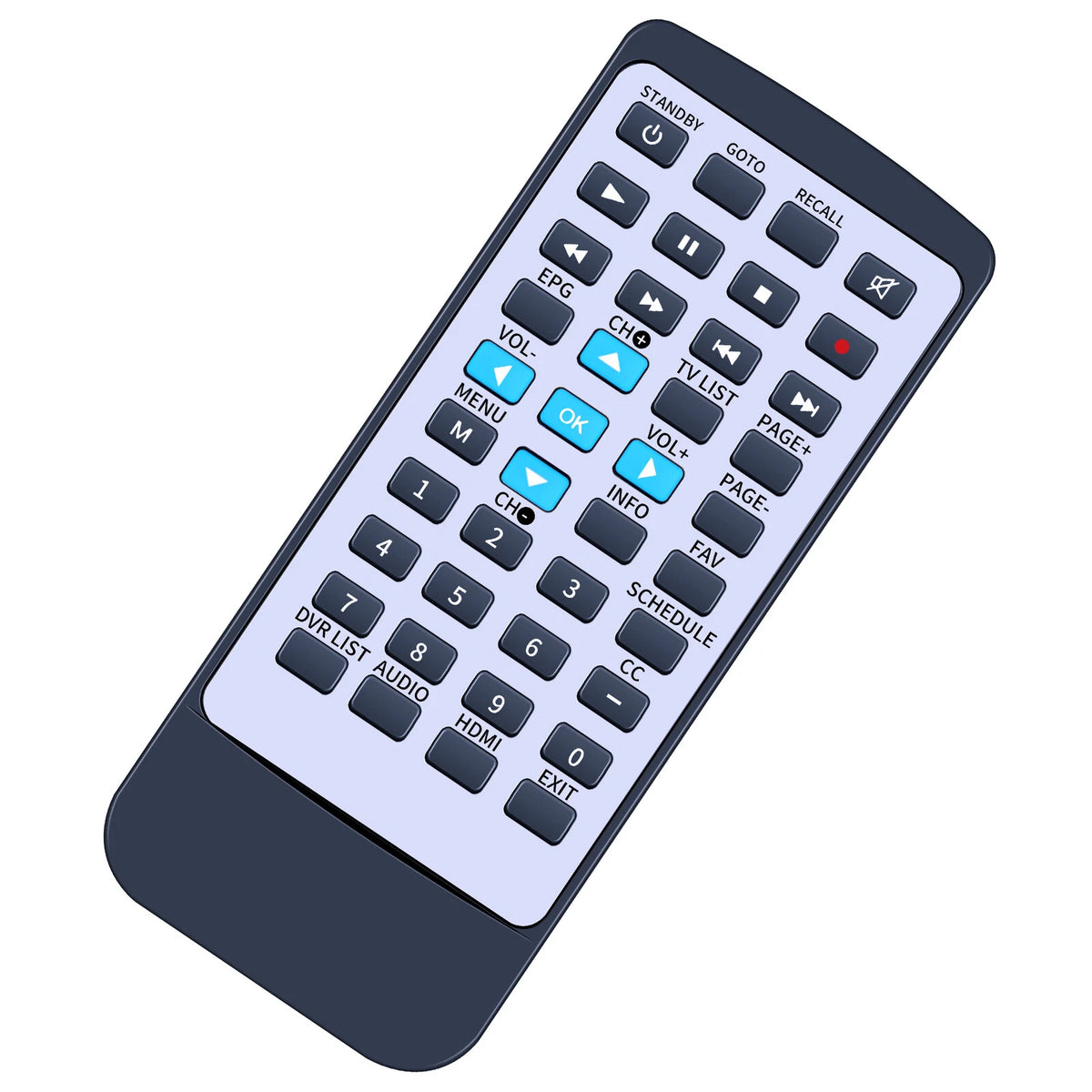 Replacement Remote Control For RCA DTA880 Digital TV Converter Box
