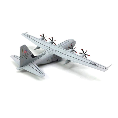 1/200 Alloy USAF C-130 Hercules Transport Aircraft  Diecast Airplane With Stand