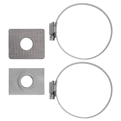 Fuel Injection Oxygen Sensor Bung with Band Clamp Kit Weld On M18 x 1.5 60012