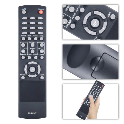CS-90283T Remote Control For Sanyo TV HD TV DP42410 DP55441 DP32242 DP46142