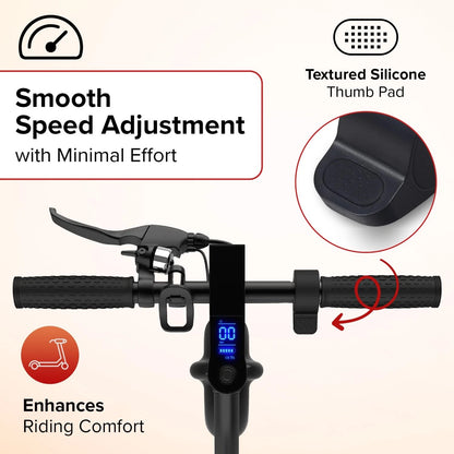 AlveyTech 3-Wire Thumb Throttle for GOTRAX Apex, Apex LE/XL/Pro, and Black
