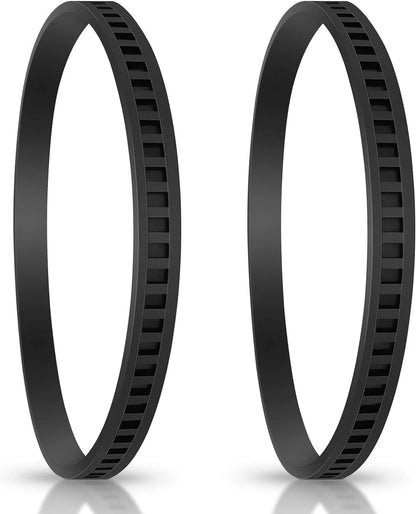 2 Pack 45-69-0010 Blade Pulley Tires Replacement For Bandsaw Part Deep Black