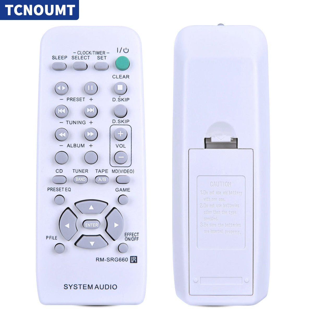 RM-SRG660 Remote Control For Sony Audio System MHC-RG330 MHC-RG440S