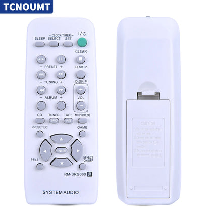 RM-SRG660 Remote Control For Sony Audio System MHC-RG330 MHC-RG440S
