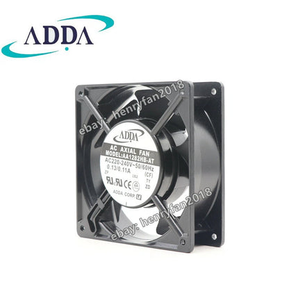 ADDA AA1282HB-AT Axial Fan 220/240V 0.13/0.11A 120*120*38MM Cabinet Cooling Fan