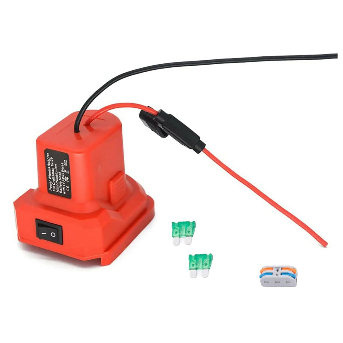 Power Wheels Adapter For Craftsman 19.2V Ni-MH Battery For Rc Toys Robotics