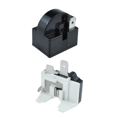 Starter Relay And Overload Protector 1 Pin 4.7 Ohm For Refrigerator Deep Freezer