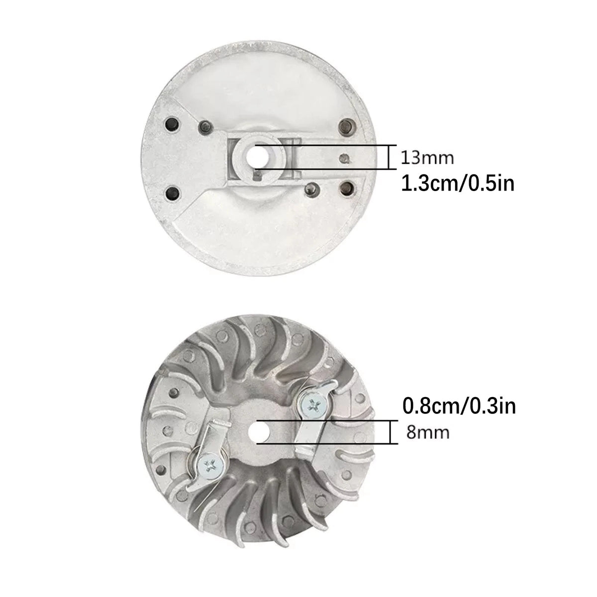 Silver HSS Magneto Flywheel Fit Husqvarna 136 137 141 142 Chainsaw Accessories
