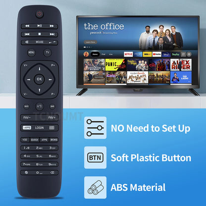 RC2964506/01B Remote Control For KARTINA TV Comigo Quattro IPTV Box