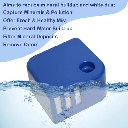 Ontheone 3 Pack PDC51V1 Demineralization Cartridges Compatible Blue,White