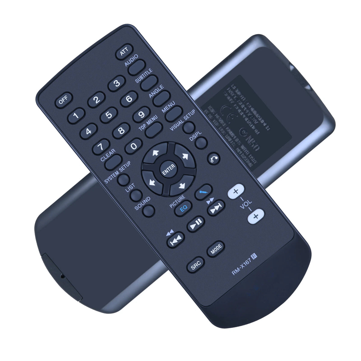 RM-X167 Remote Control For Sony Multi Disc Player Car Audio System MEX-DV1000
