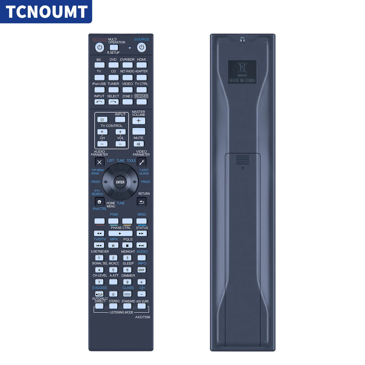 For Pioneer AV Receiver AXD7596 Remote Control SCLX75 VSX918V VSX1020K