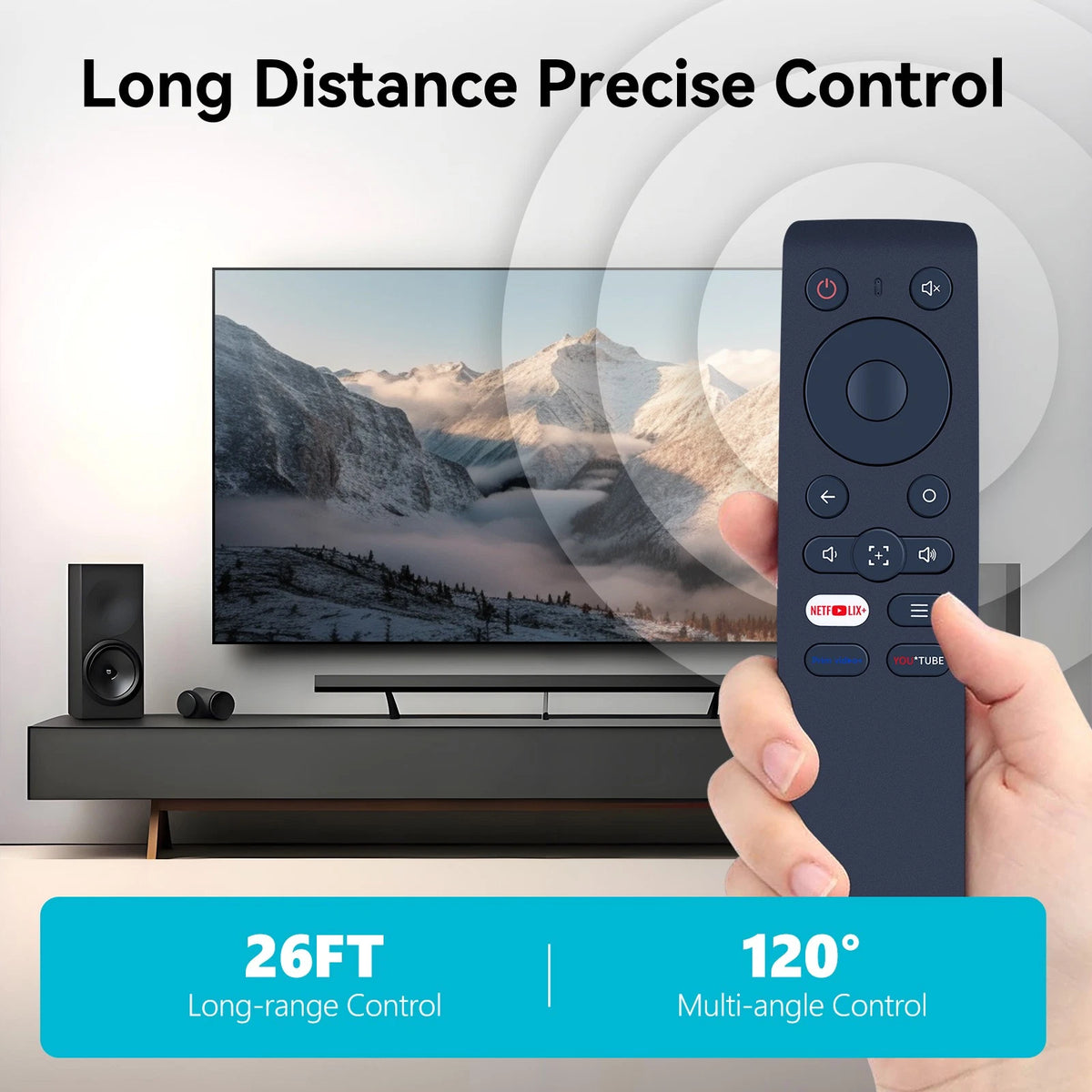 Replacement Projector Remote Control For Emotn N1 Smart Projector