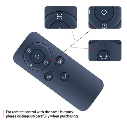 Remote Control For hykolity Tower Fan TF3807TR-L EFA-3104H